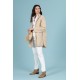 Parka tipo gabardina beige mujer khalma
