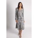 CONJUNTO ESTAMPADO CON VISTAS BICOLOR MUJER BOGUAR