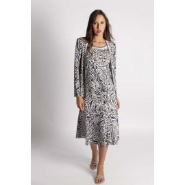 CONJUNTO ESTAMPADO CON VISTAS BICOLOR MUJER BOGUAR