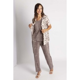 PANTALON ESTAMPADO MUJER MOCCA MUJER BOGUAR
