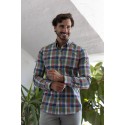 CAMISA CUADROS MANGA LARGA HOMBRE DE CARLOS CORDOBA