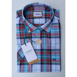 CAMISA CUADROS MANGA CORTA DE CARLOS CORDOBA