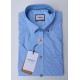 CAMISA LISA AZUL MANGA CORTA HOMBRE CARLOS CORDOBA