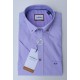 CAMISA LISA LILA MANGA CORTA HOMBRE CARLOS CORDOBA