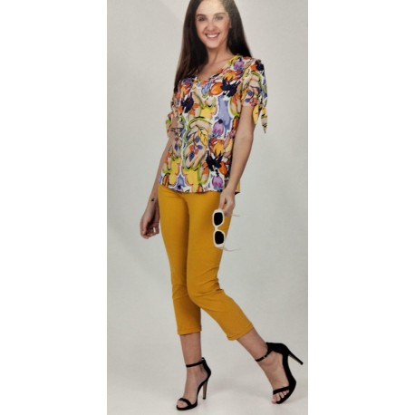 PANTALON PIRATA MUJER SISSUS +COLORES