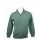 Chaqueta punto verde de G54 con cremallera