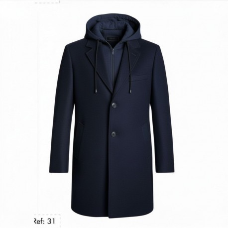 ABRIGO PAÑO DE HOMBRE Pertegaz+COLORES