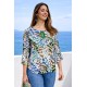 BLUSA ESTAMPADA DE MUJER ROSSAN