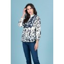 BLUSA ESTAMPADA DE MUJER ESTEFANIA RODRIGUEZ