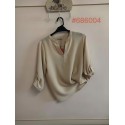 BLUSON LISO BEIGE MUJER PRIVILEGE 