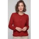 CHAQUETA ROJA FLECOS CON BOLSILLO MUJER TACHY ZUCCA 