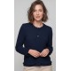 CHAQUETA AZUL MARINO FLECOS CON BOLSILLO MUJER TACHY ZUCCA 