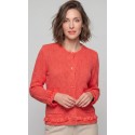 CHAQUETA CORAL FLECOS CON BOLSILLO MUJER TACHY ZUCCA 