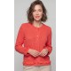 CHAQUETA CORAL FLECOS CON BOLSILLO MUJER TACHY ZUCCA 