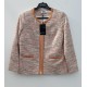 Chaqueta de mujer tweed con pasamanería MUJER ESTEFANIA RODRIGUEZ