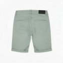 Bermuda de loneta verde agrisado hombre losan