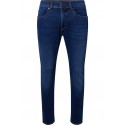 Pantalones vaqueros Pierre Cardin Lyon de corte cónico y cinco bolsillos, color azul.