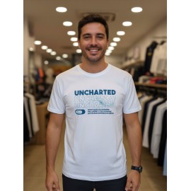 Camiseta de manga corta con un gráfico frontal HOMBRE LOSAN