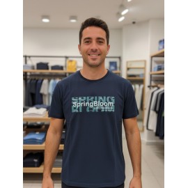Camiseta de manga corta con un gráfico frontal HOMBRE LOSAN