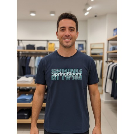 Camiseta de manga corta con un gráfico frontal HOMBRE LOSAN