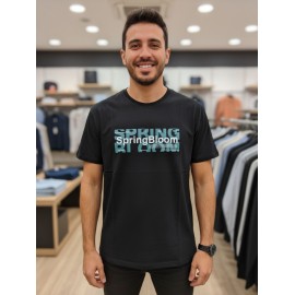 Camiseta de manga corta con un gráfico frontal HOMBRE LOSAN