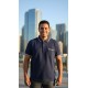 POLO HOMBRE CON BOLSILLO AZUL CARLOS CORDOBA