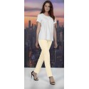 PANTALON CRUDO LONETA ELASTICO MUJER SISSUSMODA 