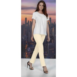 PANTALON CRUDO LONETA ELASTICO MUJER SISSUSMODA 