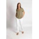 CAMISETA LISA KAKI CON ESCOTE SEMICUADRADO MUJER BOGUAR +COLORES