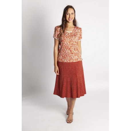 CAMISETA ESTAMPADA MUJER BOGUAR