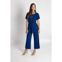 PANTALON GAUCHO AZULON LISO TEJA  MUJER BOGUAR