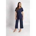 PANTALON GAUCHO LISO AZUL MARINO MUJER BOGUAR