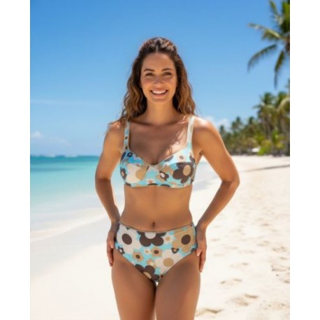 BIKINI ESTAMPADO DE AROS