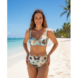 BIKINI ESTAMPADO DE AROS