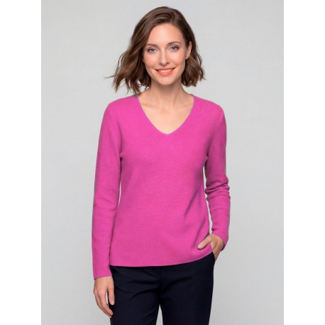 JERSEY PICO FUCSIA MUJER ZUCCA +COLORES