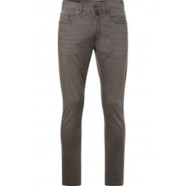 Pantalones vaqueros Pierre Cardin de cinco bolsillos, corte cónico, color gris"