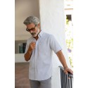 CAMISA HOMBRE RAYAS KAKI CARLOS CORDOBA