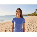 CAMISETA BASICA AZUL MUJER LOSAN