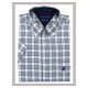 Camisa hombre corta de tallas grandes Forestal de cuadros 