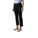PANTALON VAQUERO TOBILLERO NEGRO CON BORDADO MUJER KOYOTE