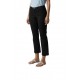 PANTALON VAQUERO TOBILLERO NEGRO CON BORDADO MUJER KOYOTE