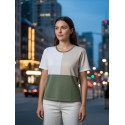 JERSEY TRICOLOR DE PERLE MUJER JUPER