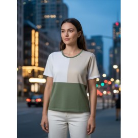 JERSEY TRICOLOR DE PERLE MUJER JUPER