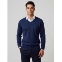 JERSEY PICO HOMBRE AZUL MARINO BROWN JURY