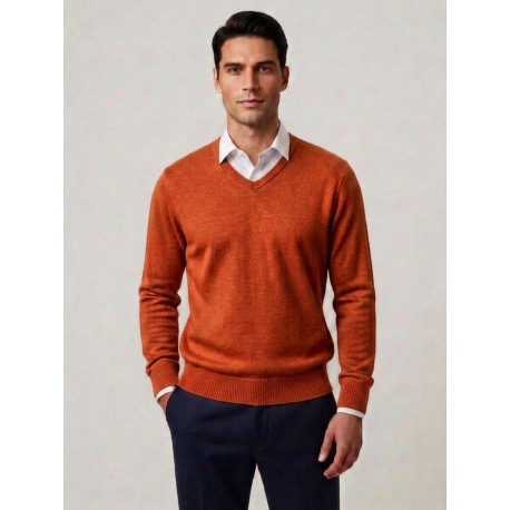 JERSEY PICO HOMBRE CALDERA BROWN JURY