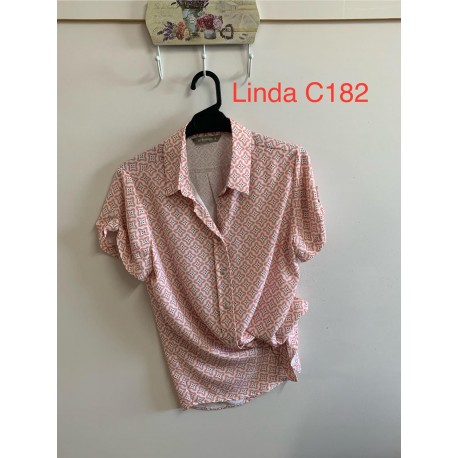 BLUSA ESTAMPADA ROSA  MUJER PRIVILEGE