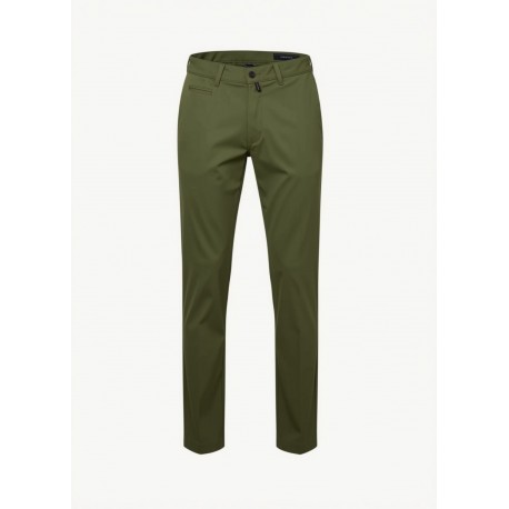 PANTALON CHINO PIERRE CARDIN verde oliva PC-CASTRES
