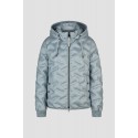 PARKA ACOLCHADA CON CAPUCHA AZUL BARBARA LEBEK