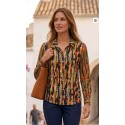CAMISA ESTAMPADA DE PUNTO MUJER ROSSAN