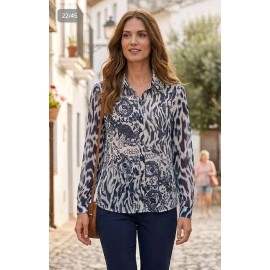 CAMISA ESTAMPADA MUJER ROSSAN